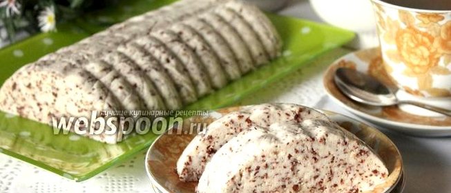 Желе из сметаны и какао