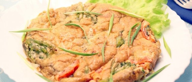 Омлет в духовке