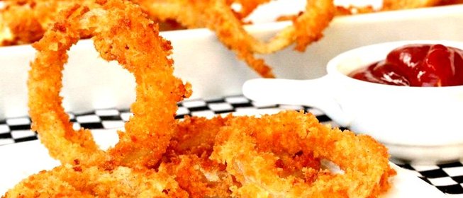 Луковые кольца к пиву