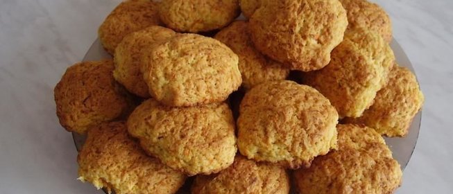 Морковное печенье