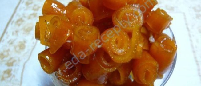 Варенье из апельсиновых корок