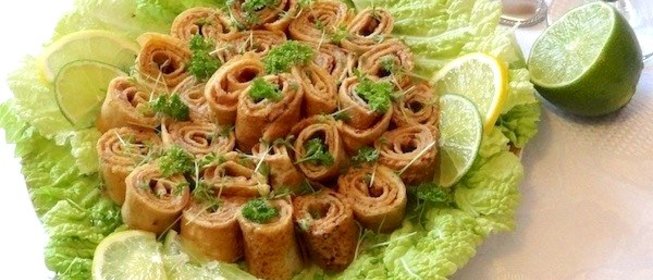 Закуска из печени трески