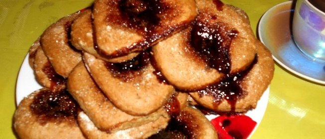 Коржики с вареньем