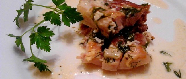 Свинина в молоке