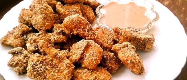 Куриные наггетсы в пшенных хлопьях