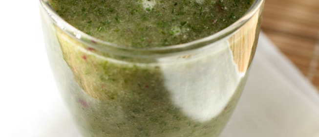 Зеленый коктейль