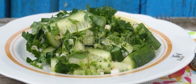 Чесночные огурчики