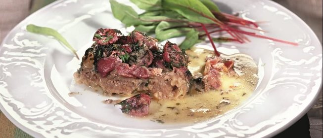 Свинина с крыжовником