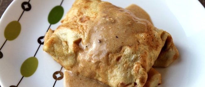 Блины с курицей