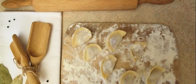 Пельмени с телятиной и гусятиной