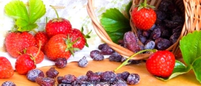 Цукаты из клубники