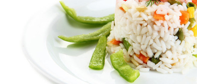 Постный плов