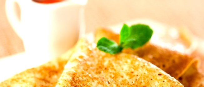 Блинчики на сыворотке тонкие