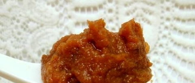 Густое яблочное повидло