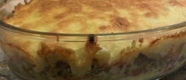 Мясная запеканка