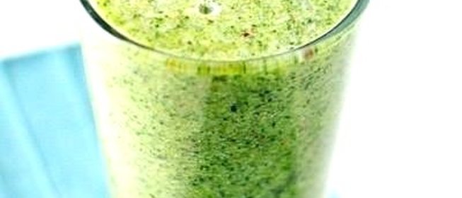 Смузи с проростками зеленой гречки