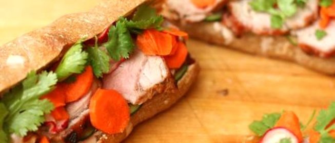 Сэндвичи со свининой по-вьетнамски