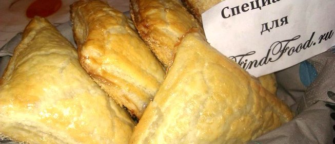 Слойки с банановым джемом