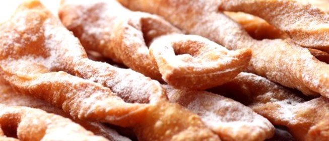 Хворост с коньяком