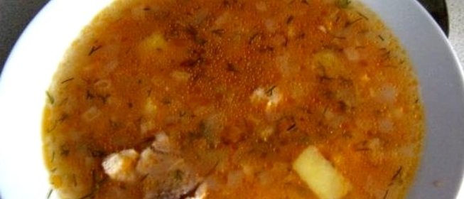 Харчо из говядины с картофелем