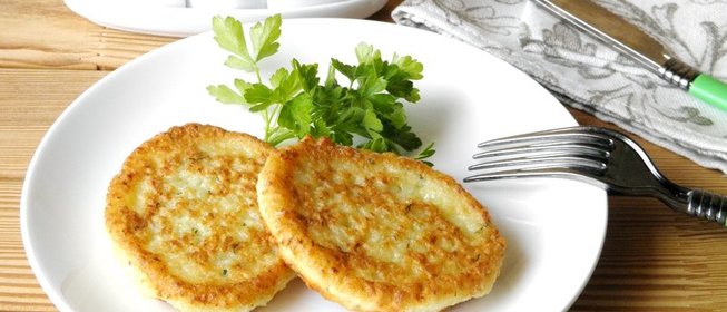 Картофельные оладьи