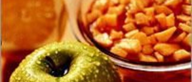 Яблочное варенье с карамелью