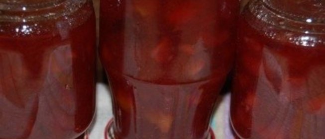 Варенье из яблок ассорти