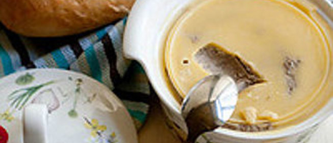 Печеночный паштет с грибами