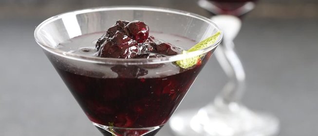 Самое быстрое варенье из голубики с мятой