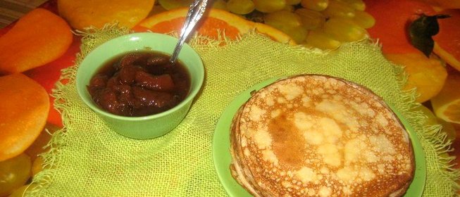 блины на газированной воде