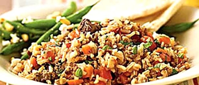 Плов узбекский с говядиной