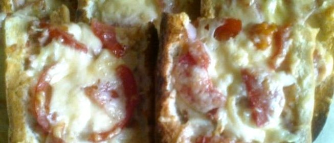 Пицца в хлебе