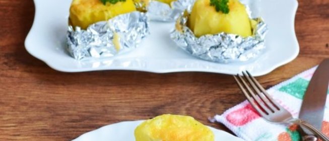 Запеченный картофель Сюрприз.