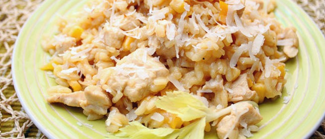 Ризотто с курицей