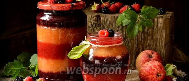 Полосатое яблочное повидло