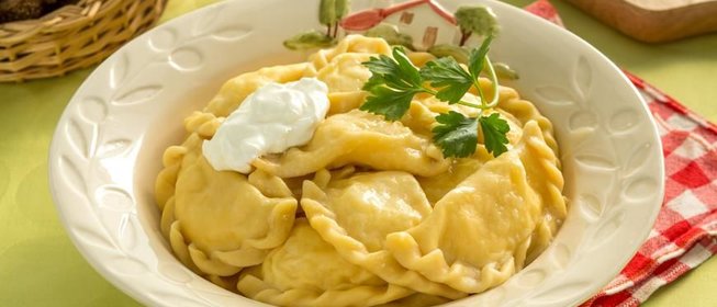 Вареники с сыром