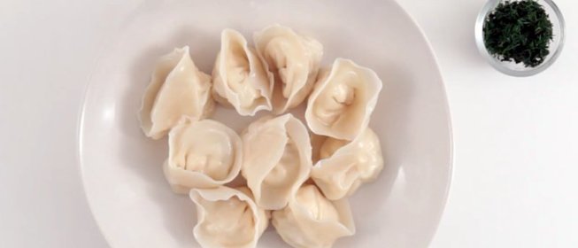 Пельмени с судаком