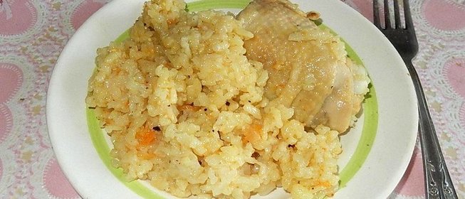 Рисовая каша по-деревенски