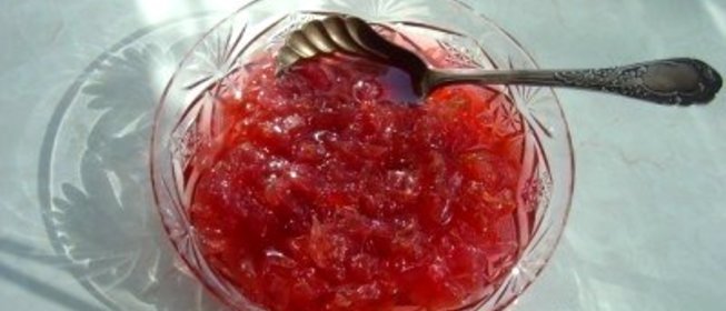 Розовое варенье