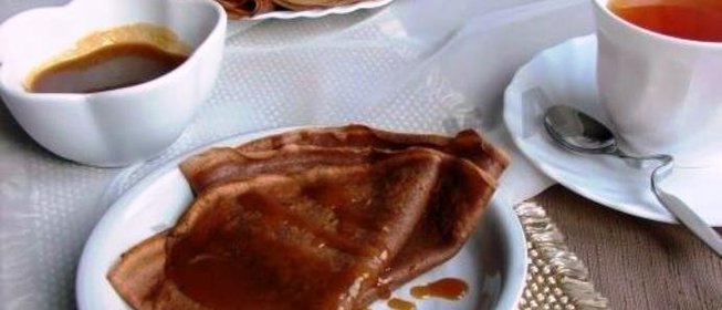 Блинчики с какао