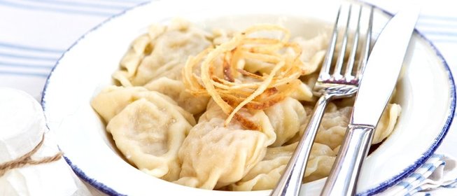 Вареники с картошкой по‑одесски