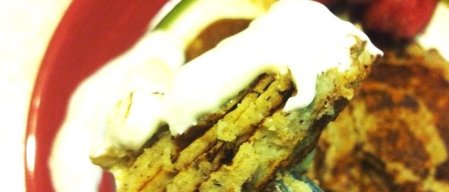 Бананово-гречневые оладьи