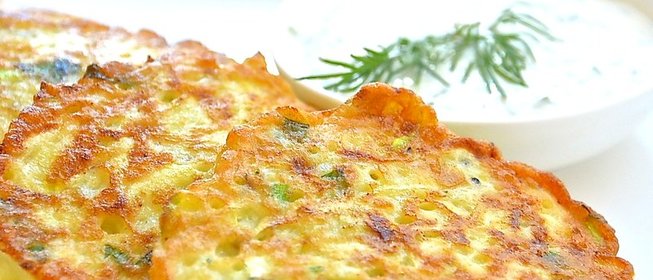 Оладьи из кабачков