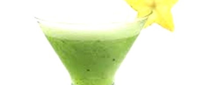 Коктейль Сюрприз с медом и киви