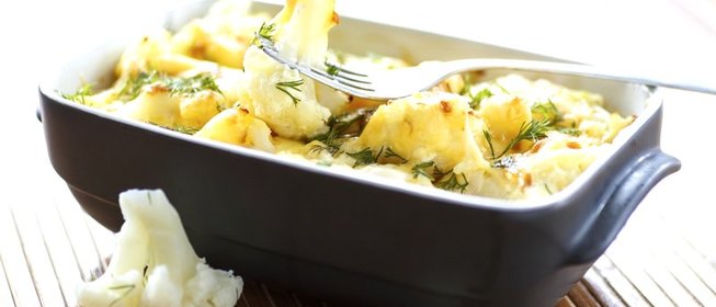 Запеканка из цветной капусты