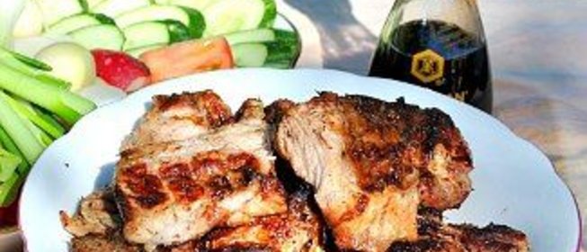 Свинина в медово-имбирном маринаде