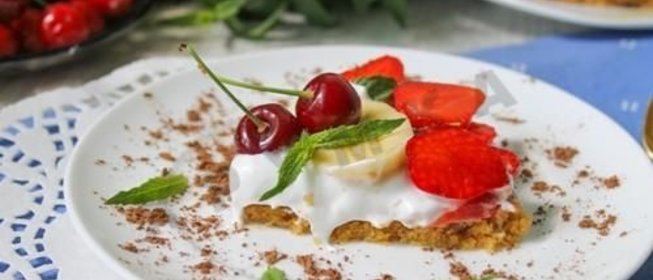 Сладкая пицца за 15 минут