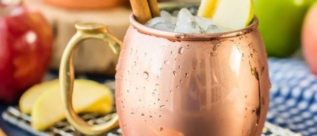 Яблочный коктейль Московский мул