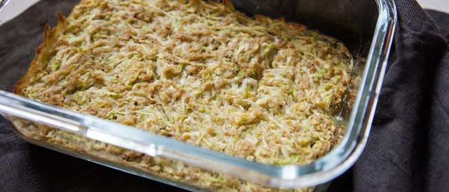 Запеканка из кабачков