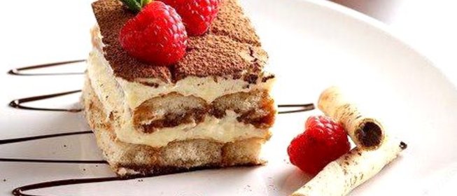 Тирамису с какао-порошком